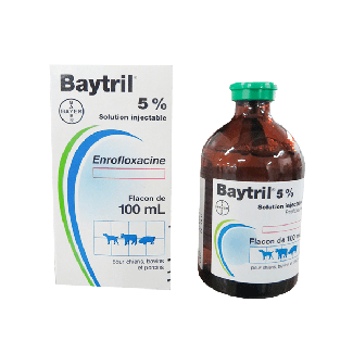 BAYTRIL 5% INJECTABLE 100 ML