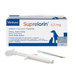 SUPRELORIN 4,7mg 2 implants