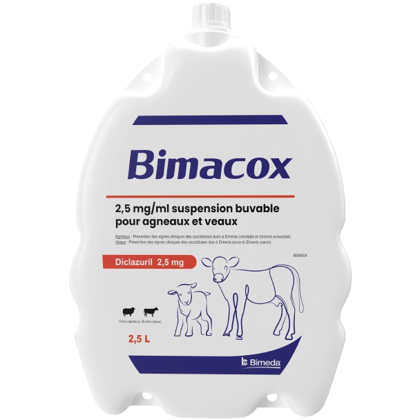 BIMACOX 2,5 MG / ML 2,5 LITRES