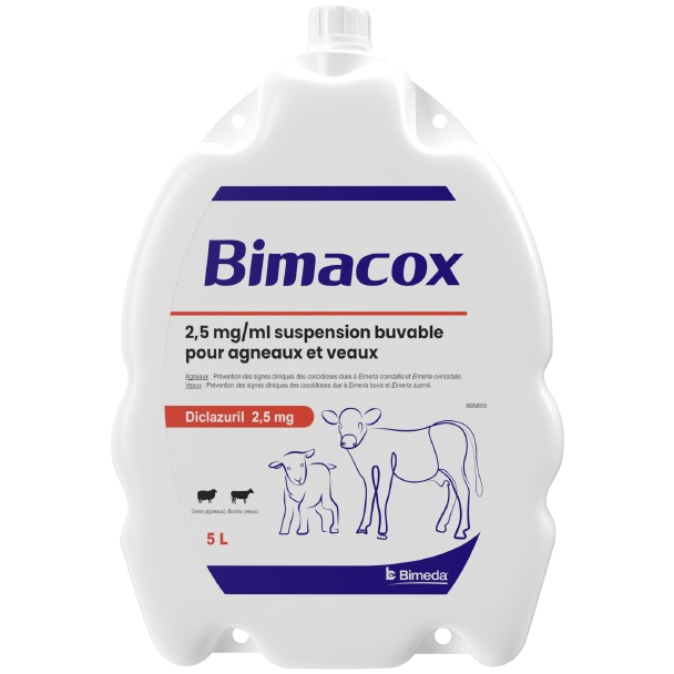 BIMACOX 2,5 MG / ML 5 LITRES