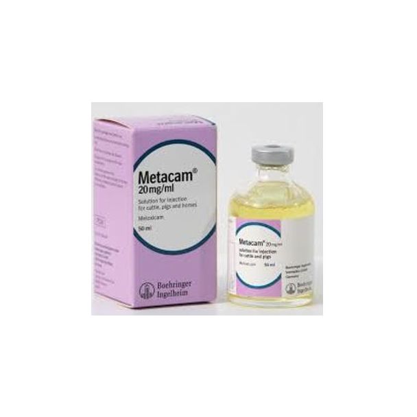 METACAM BOVIN PORCIN EQUIN 20mg/ml Sol. Inj 50ml